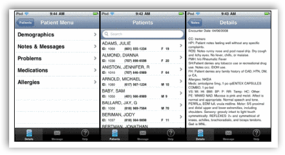 amazing charts ehr now has an ipad iphone mobile amazing charts ipad